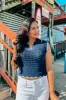 Carefree Attitude Crochet Top sold by Bella Rose boutique