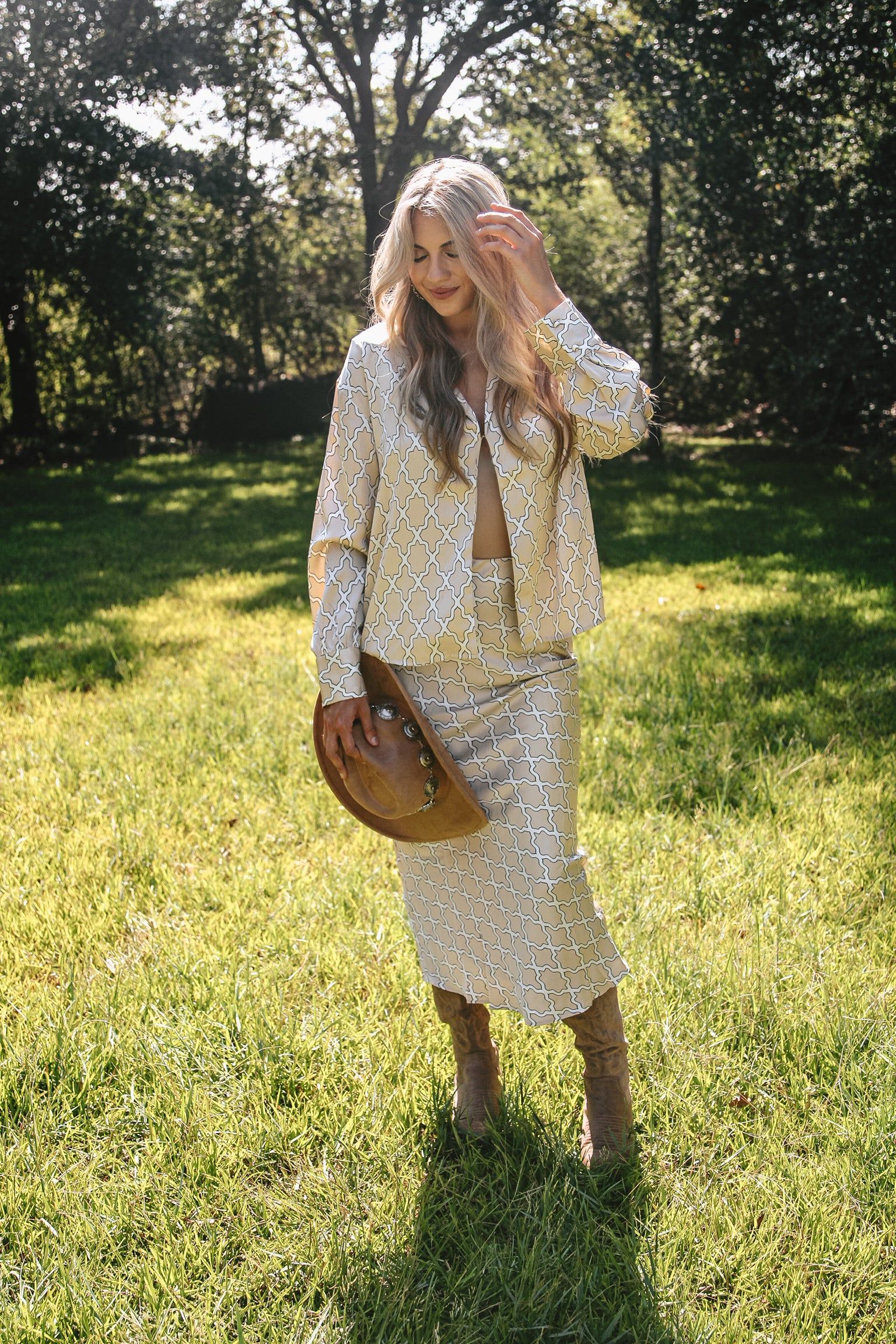 Making Life Easy Satin Top sold by Bella Rose boutique product image thumbnail 5