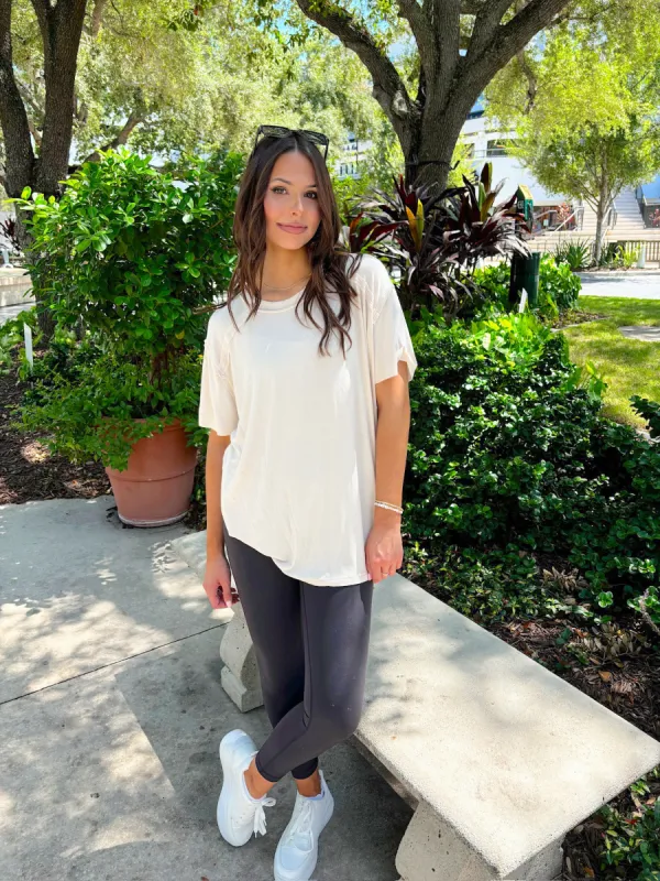 Weekend Ready Ribbed Top sold by Bella Rose boutique