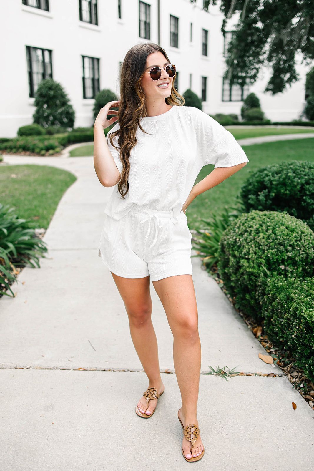 Cabana Kisses Textured Two-Piece Set sold by Bella Rose boutique product image thumbnail 3