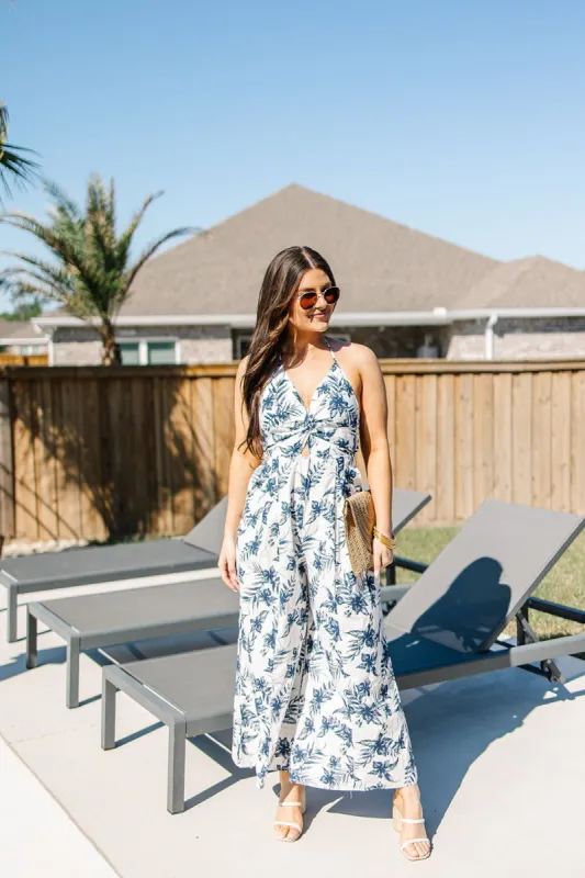 Somewhere On Vacation Jumpsuit sold by Bella Rose boutique