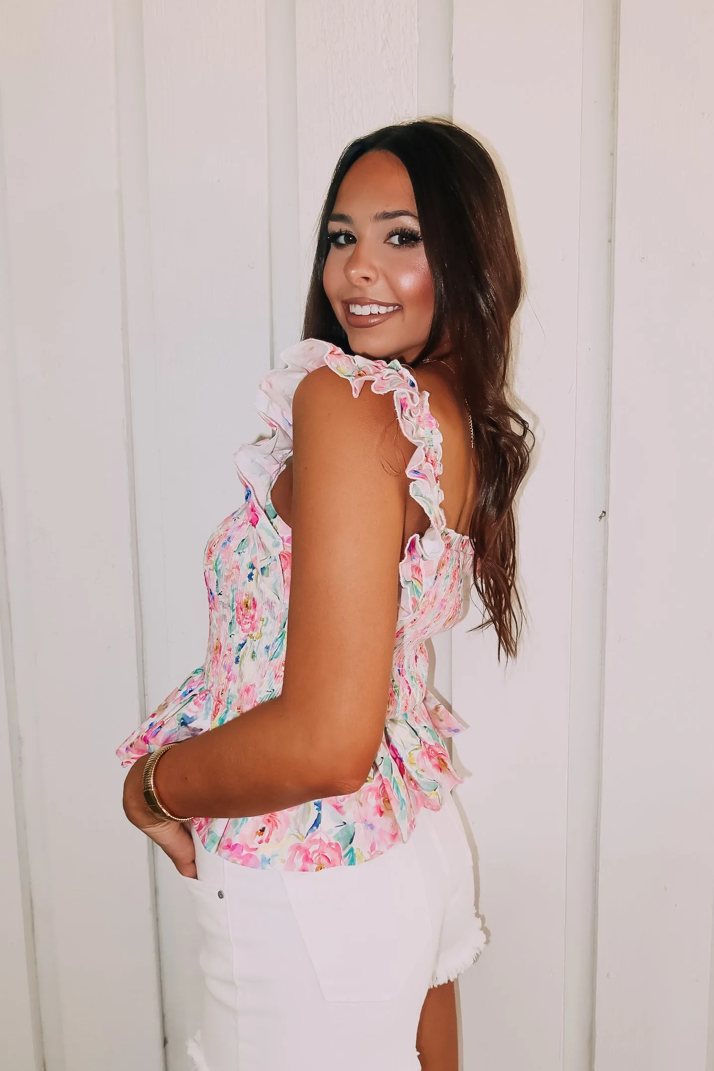 Blossoming With Grace Floral Top sold by Bella Rose boutique product image thumbnail 3