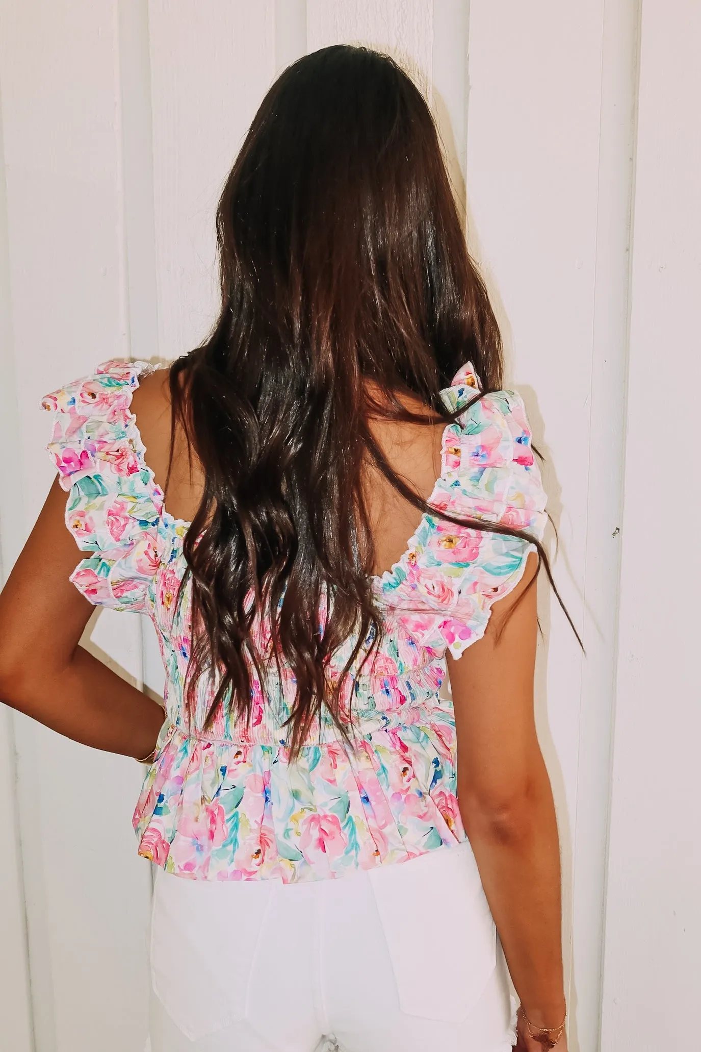 Blossoming With Grace Floral Top sold by Bella Rose boutique product image thumbnail 4