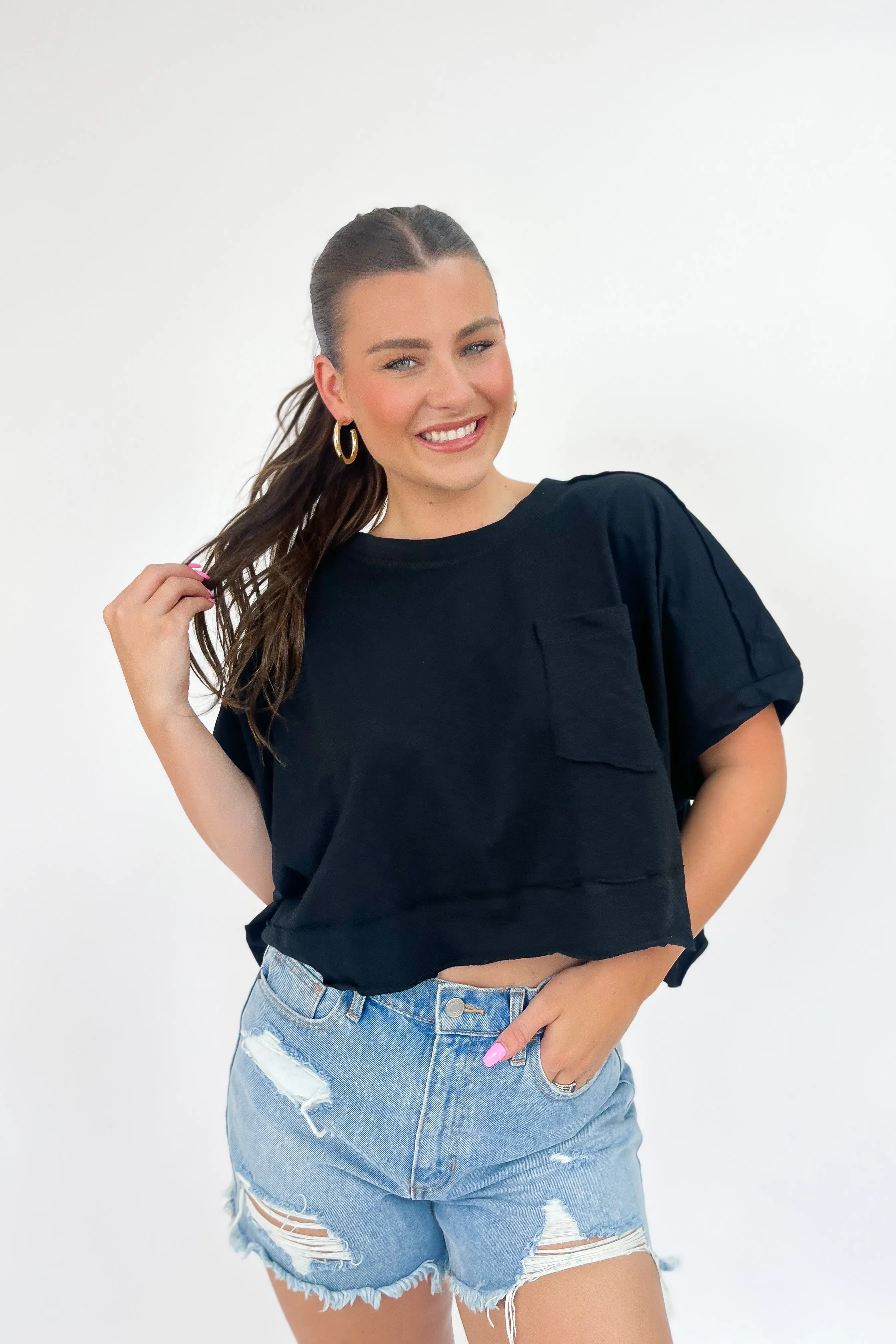 So Notorious Oversized Top sold by Bella Rose boutique product image thumbnail 3