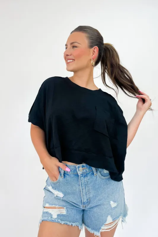 So Notorious Oversized Top sold by Bella Rose boutique