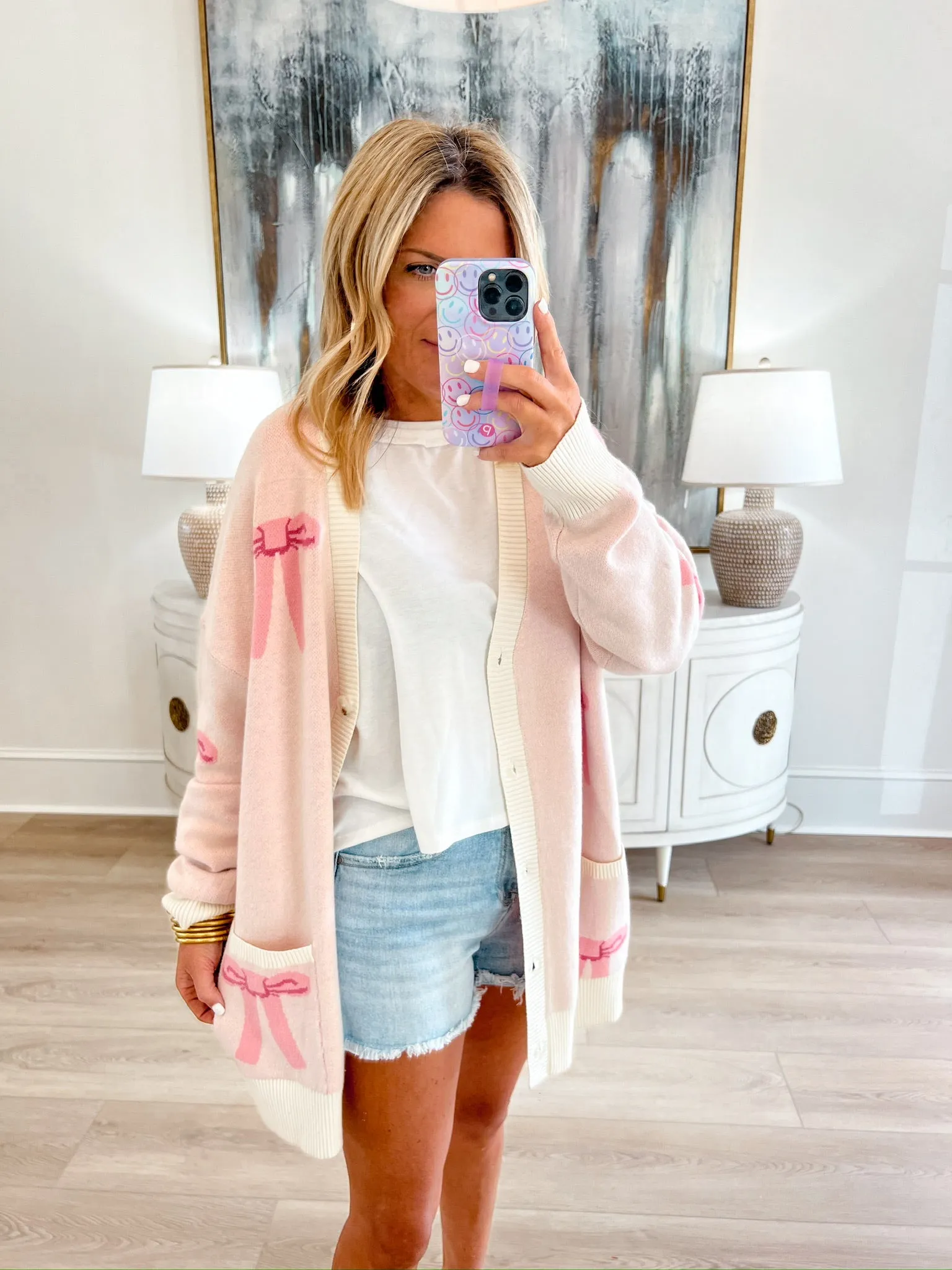 Pretty Little Bow Cardigan sold by Bella Rose boutique product image thumbnail 2