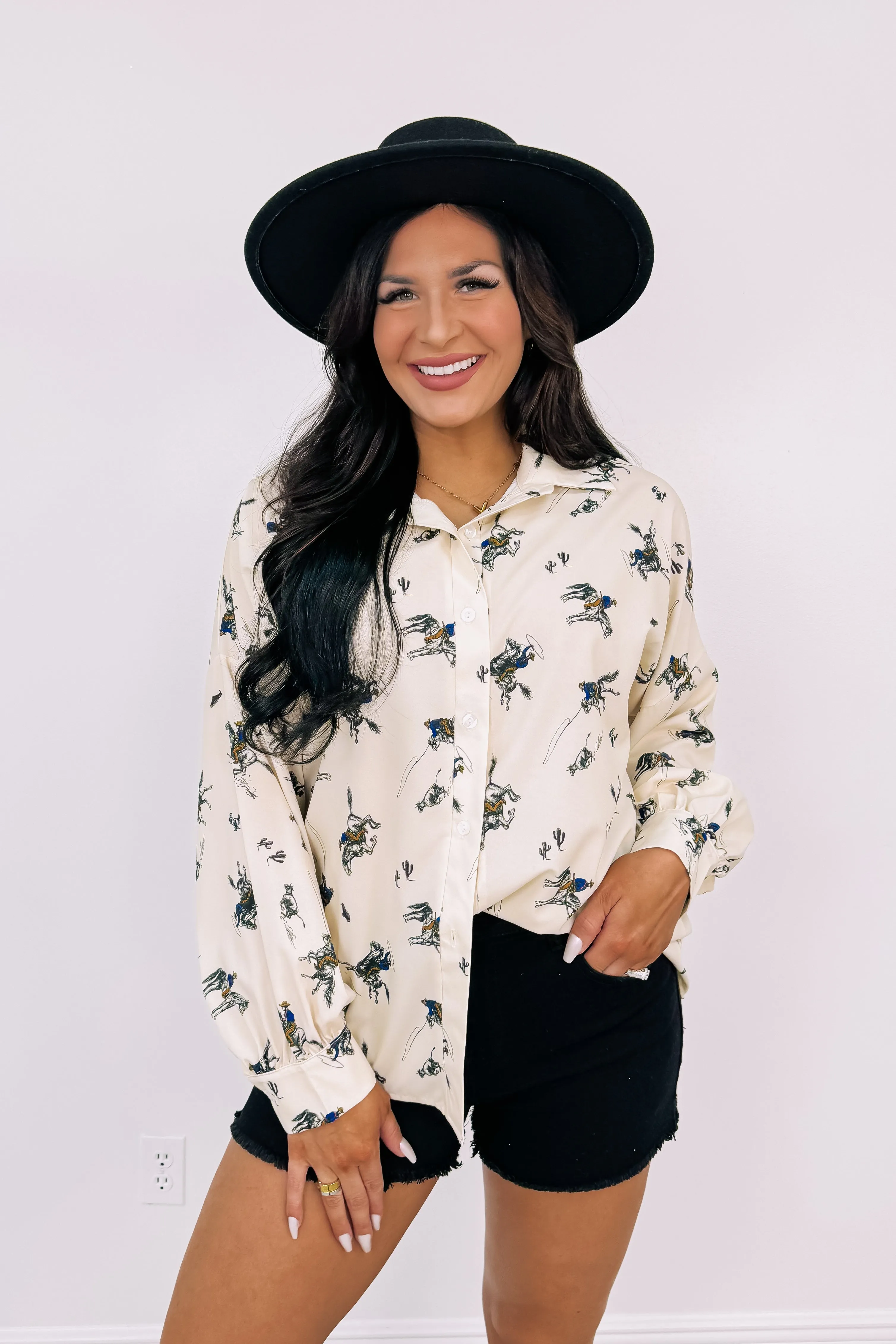 Amarillo By Morning Graphic Top sold by Bella Rose boutique