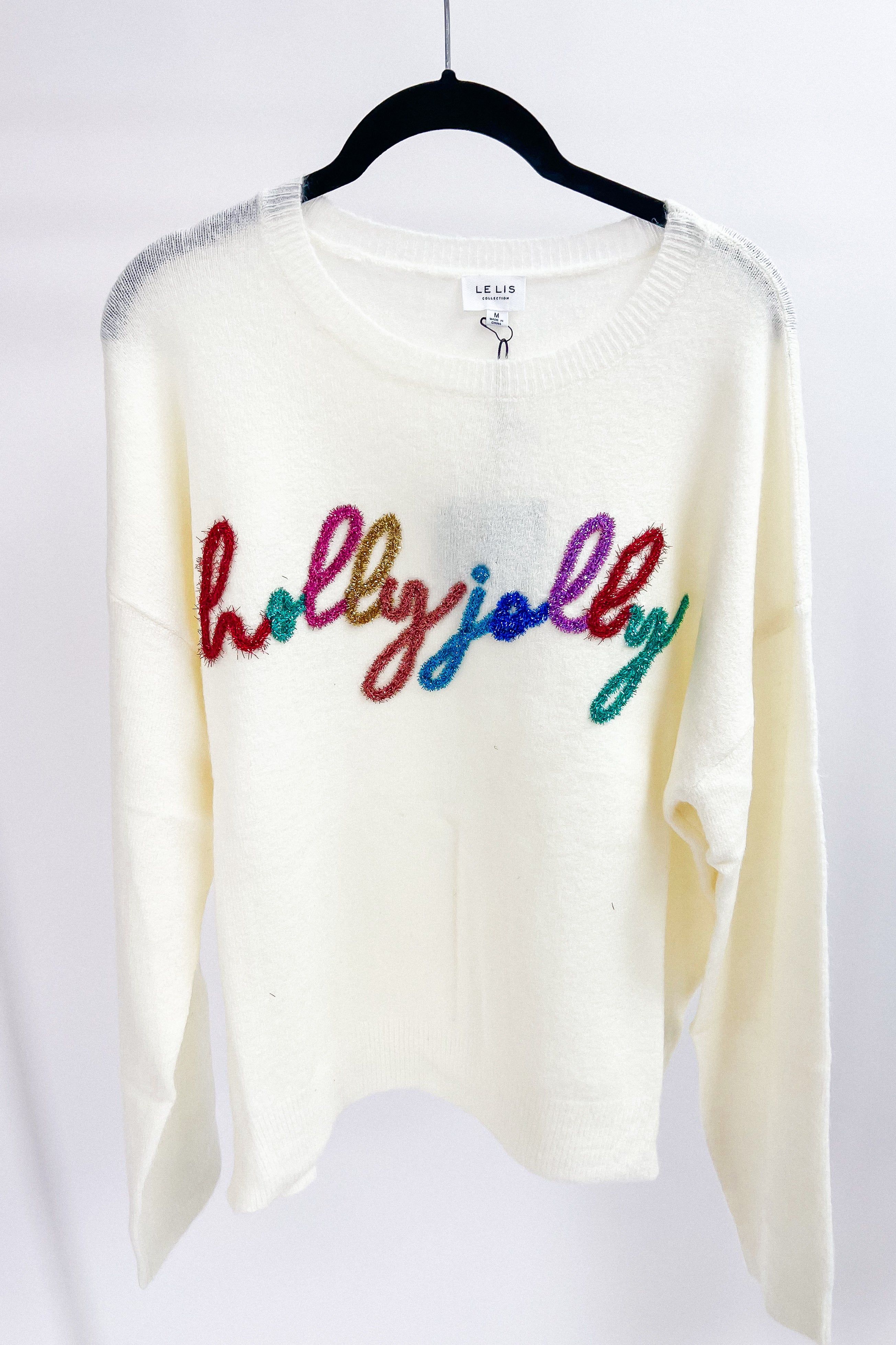 RESTOCK: Sparkle And Shine This Christmas Sweater sold by Bella Rose boutique product image thumbnail 5