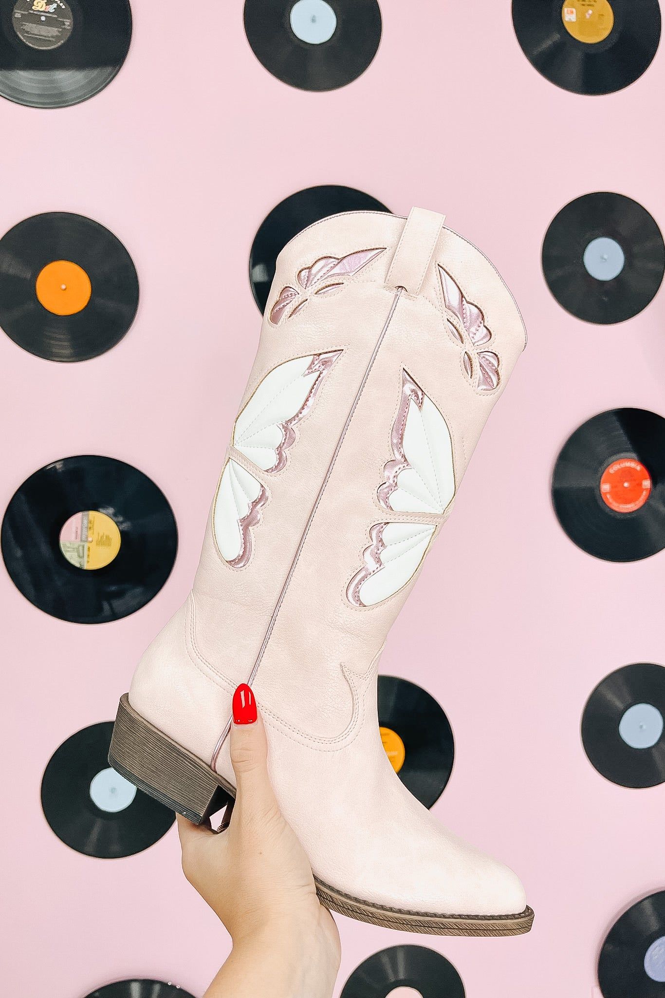 Cowboy Wrangler Western Boots sold by Bella Rose boutique