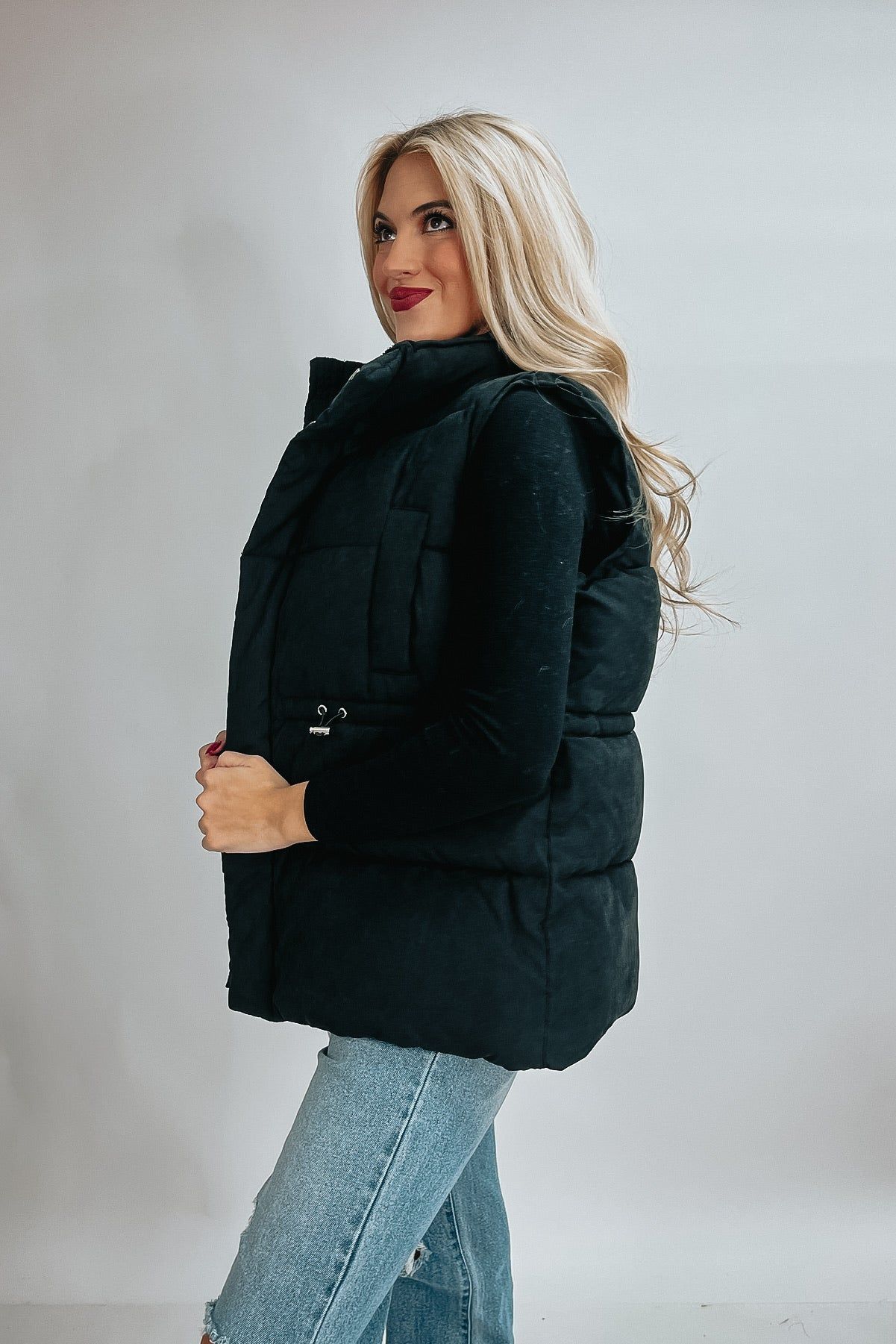 Effortless Icon Quilted Puffer Vest sold by Bella Rose boutique product image thumbnail 5