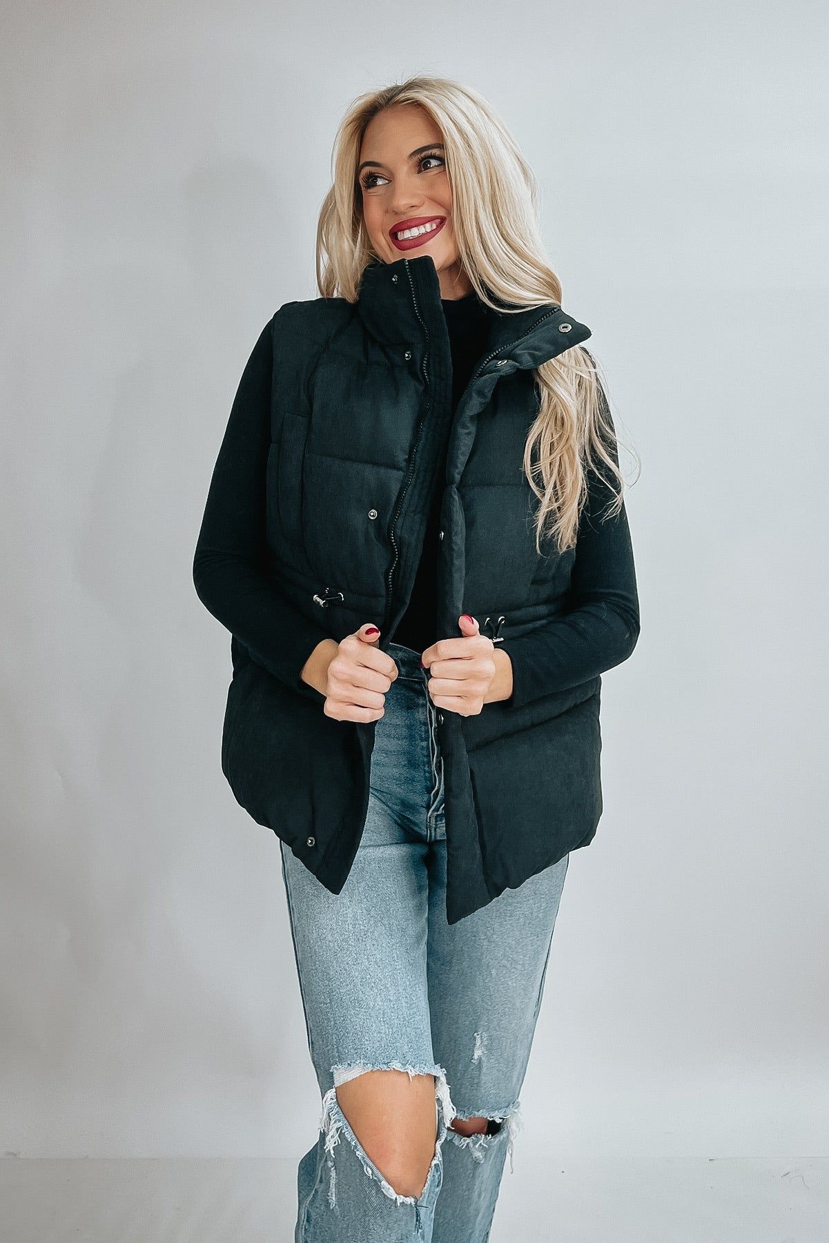 Effortless Icon Quilted Puffer Vest sold by Bella Rose boutique product image thumbnail 2