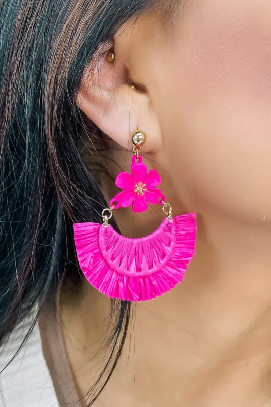 The Gift Of Flowers Dangle Earrings sold by Bella Rose boutique