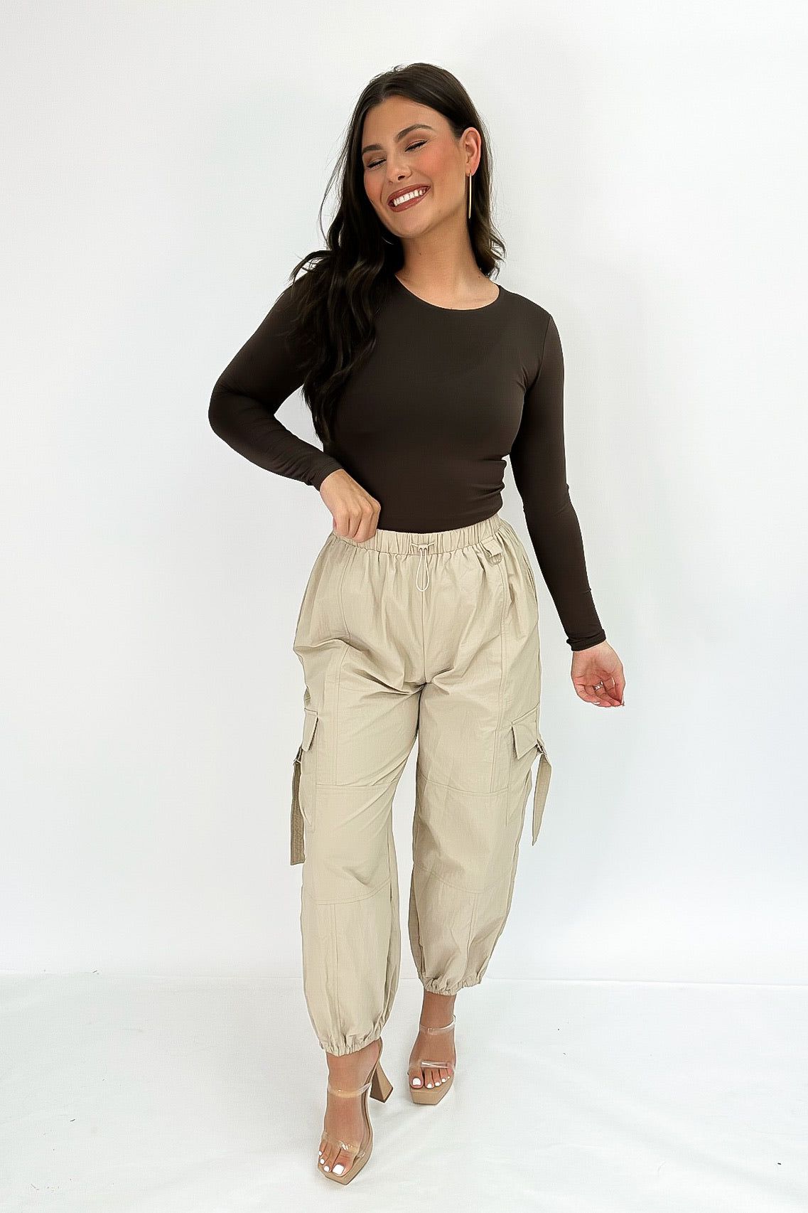 Totally Fly Cargo Joggers sold by Bella Rose boutique product image thumbnail 4