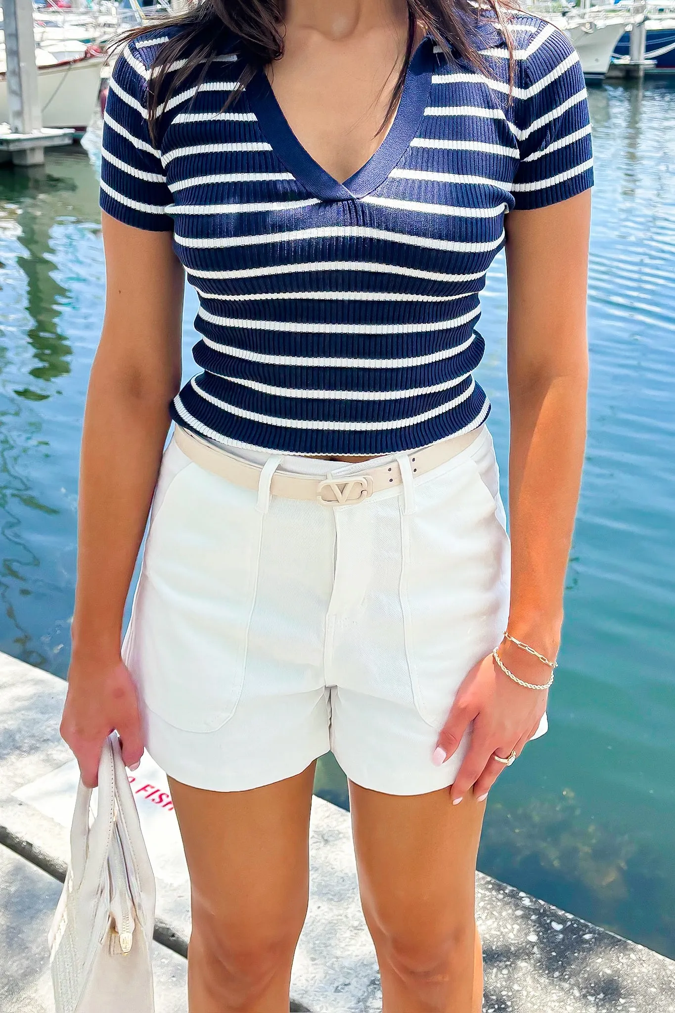 Spill The Deets Ribbed Top sold by Bella Rose boutique product image thumbnail 2