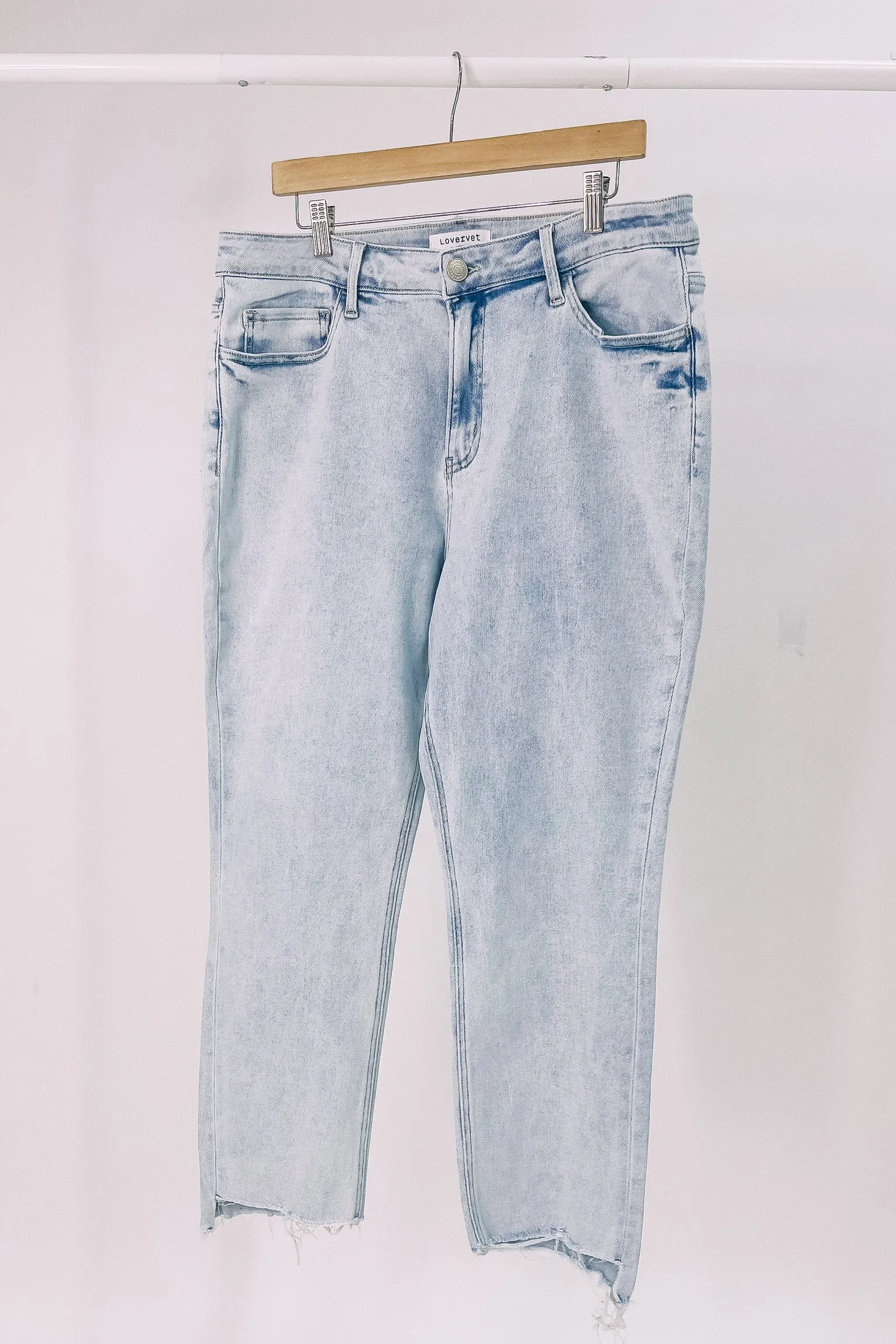 CURVY: Learn As You Go High Rise Jeans sold by Bella Rose boutique