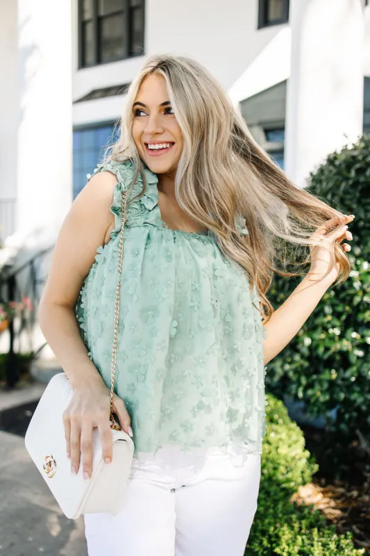Smell The Flowers Top sold by Bella Rose boutique