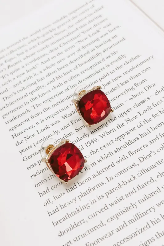 Crystal Stud Earrings sold by Bella Rose boutique
