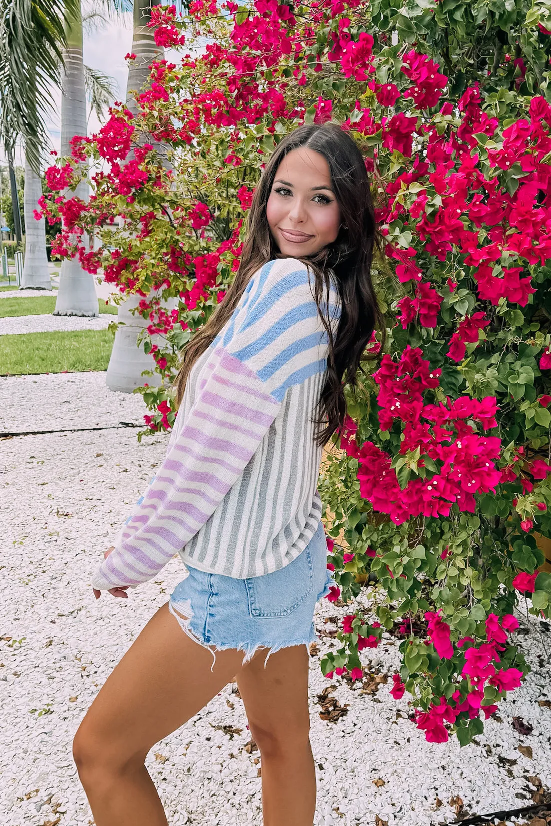 Daily Impression Striped Sweater sold by Bella Rose boutique product image thumbnail 3