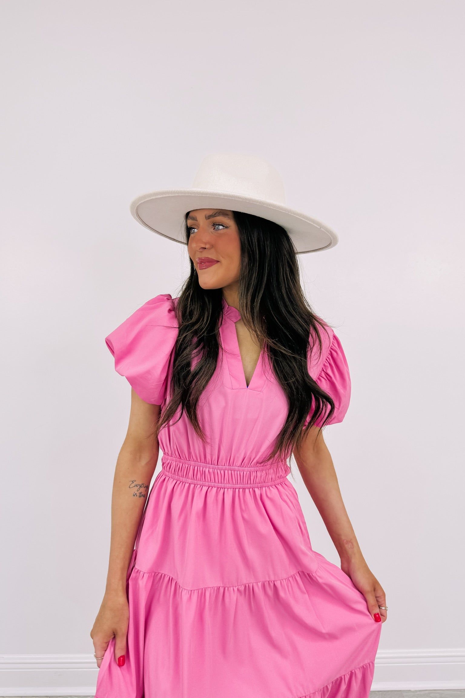 Give Us A Chance Ruffle Maxi Dress sold by Bella Rose boutique product image thumbnail 3