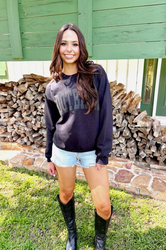 All About Football Graphic Sweatshirt sold by Bella Rose boutique