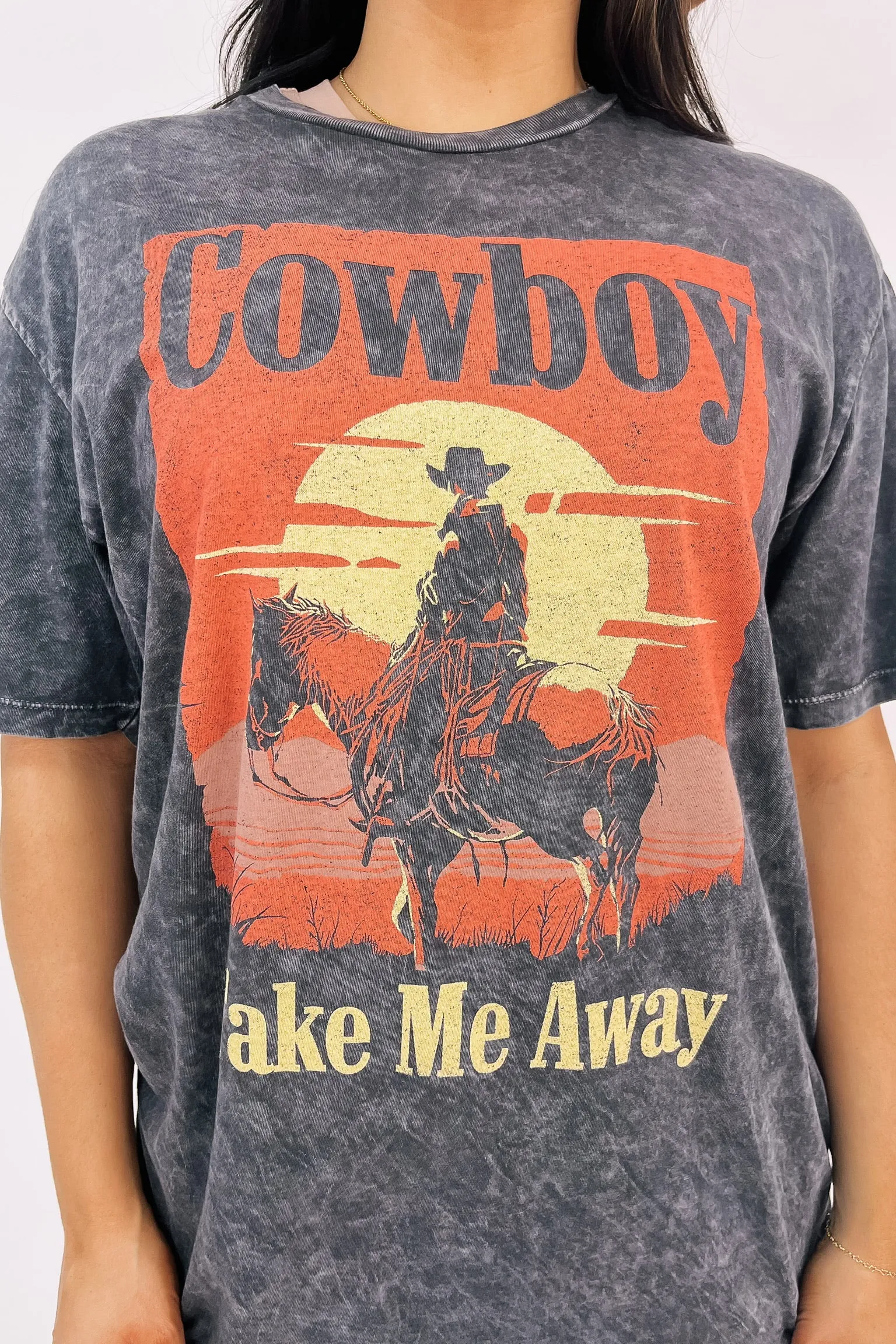 Cowboy Take Me Away Graphic Top sold by Bella Rose boutique product image thumbnail 3