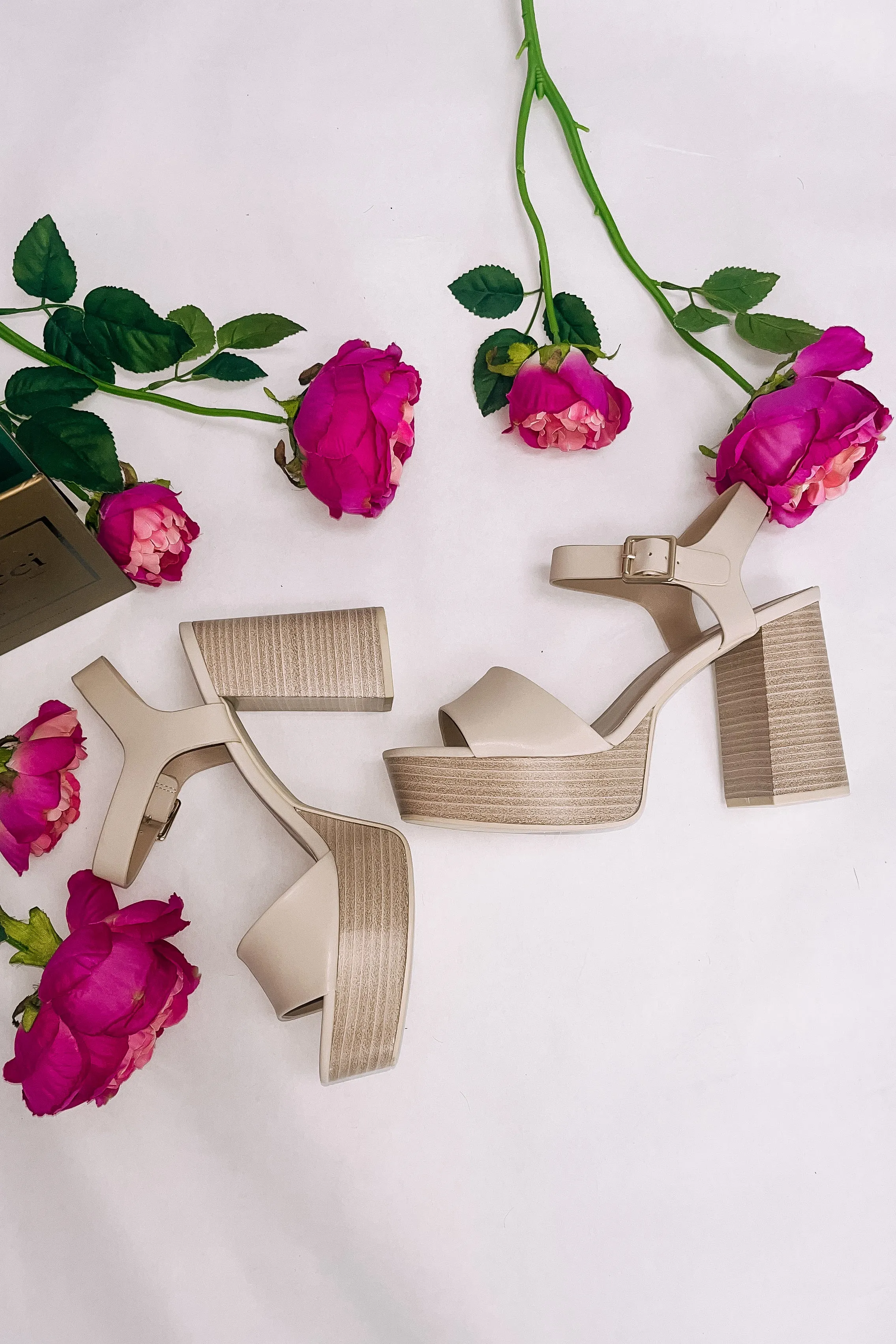 Stepping On Toes Platform Heels sold by Bella Rose boutique