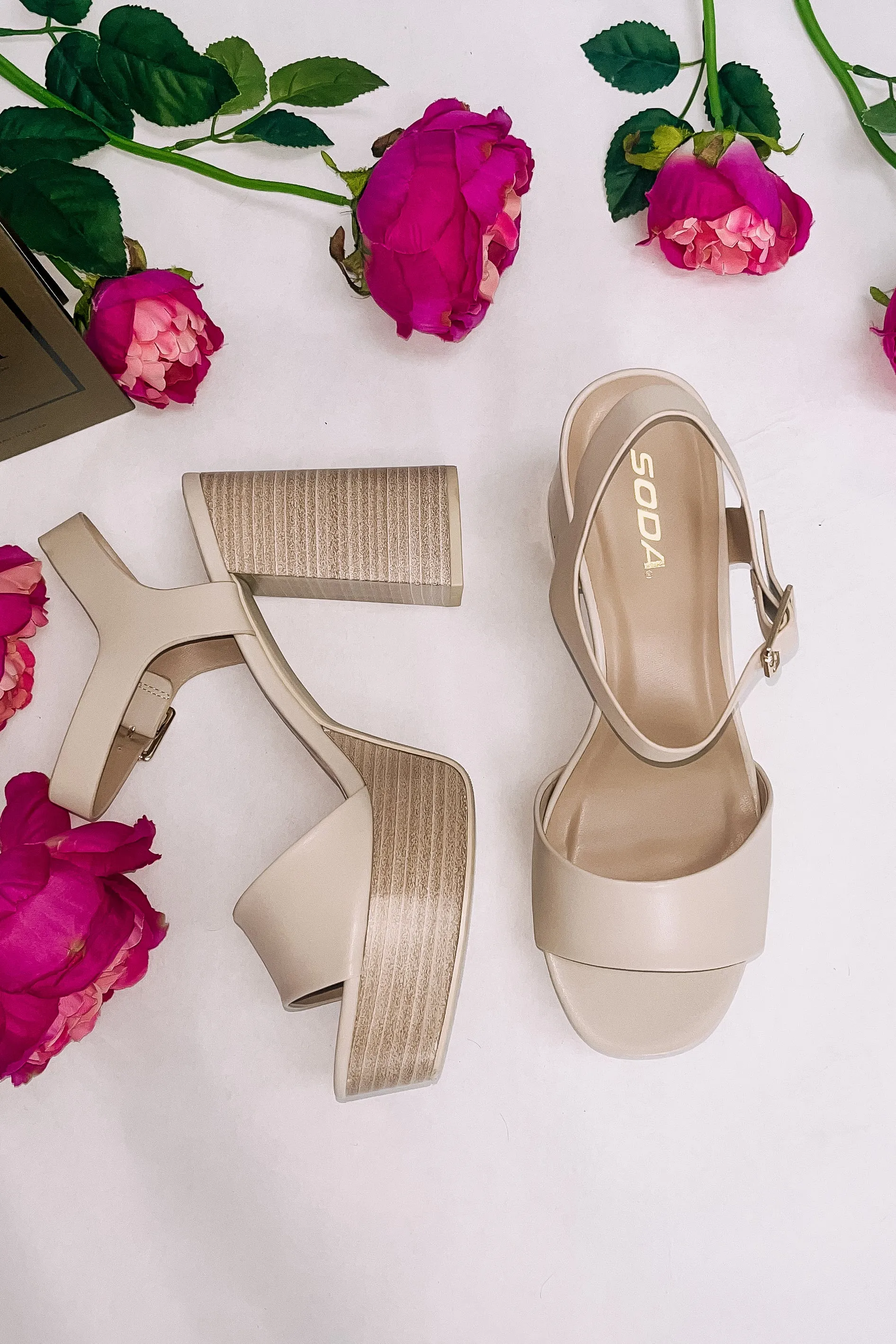 Stepping On Toes Platform Heels sold by Bella Rose boutique product image thumbnail 2