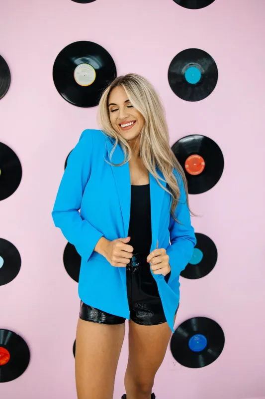 On Fashion Notice Blazer sold by Bella Rose boutique