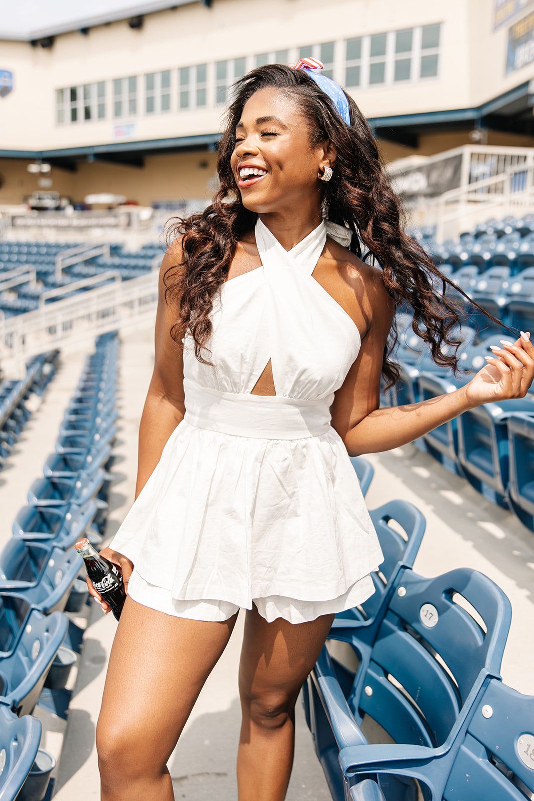 Iconic Moment Halter Neck Romper sold by Bella Rose boutique product image thumbnail 3