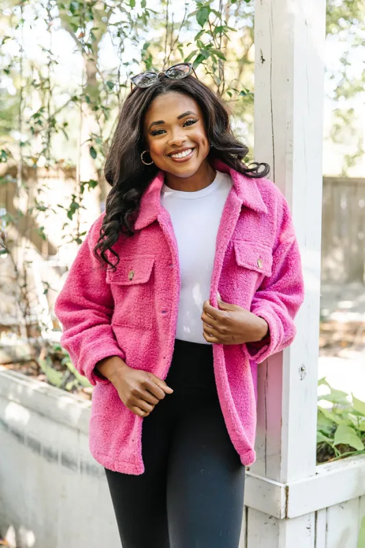 Small Town Love Sherpa Jacket sold by Bella Rose boutique