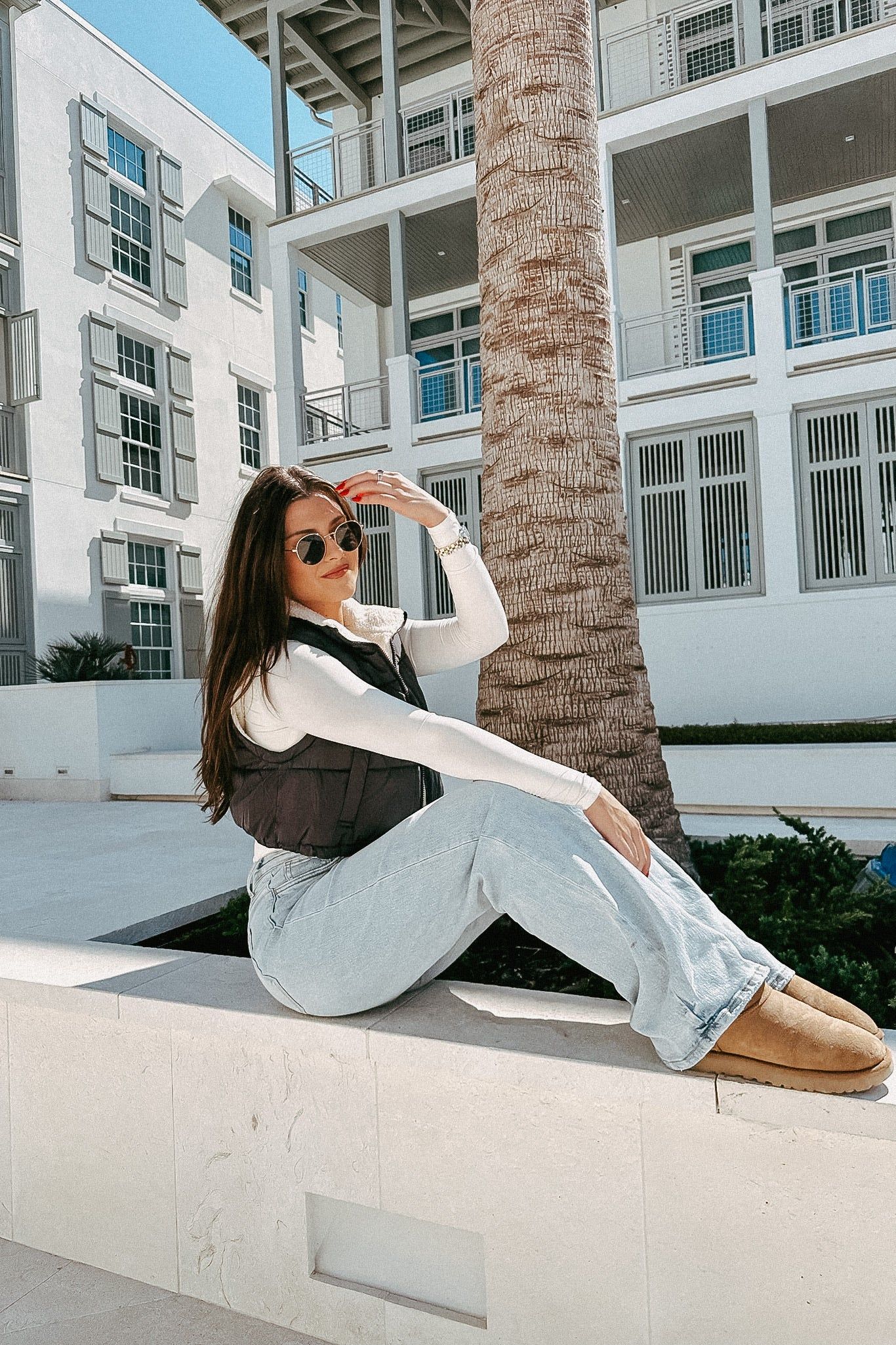 Fall Is Calling Puffer Vest sold by Bella Rose boutique product image thumbnail 2