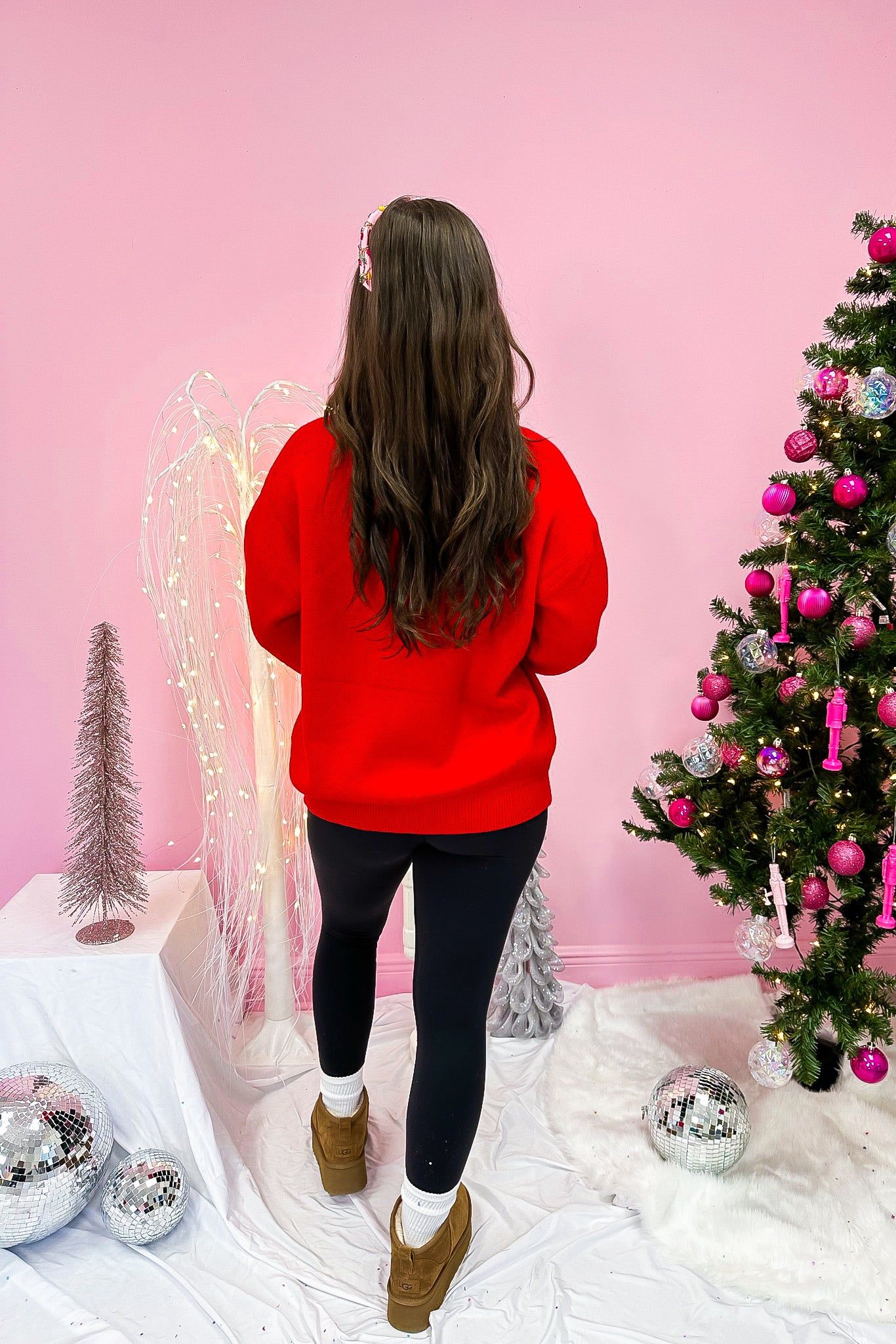 Cozy "Merry" Embellished Sweater sold by Bella Rose boutique product image thumbnail 3