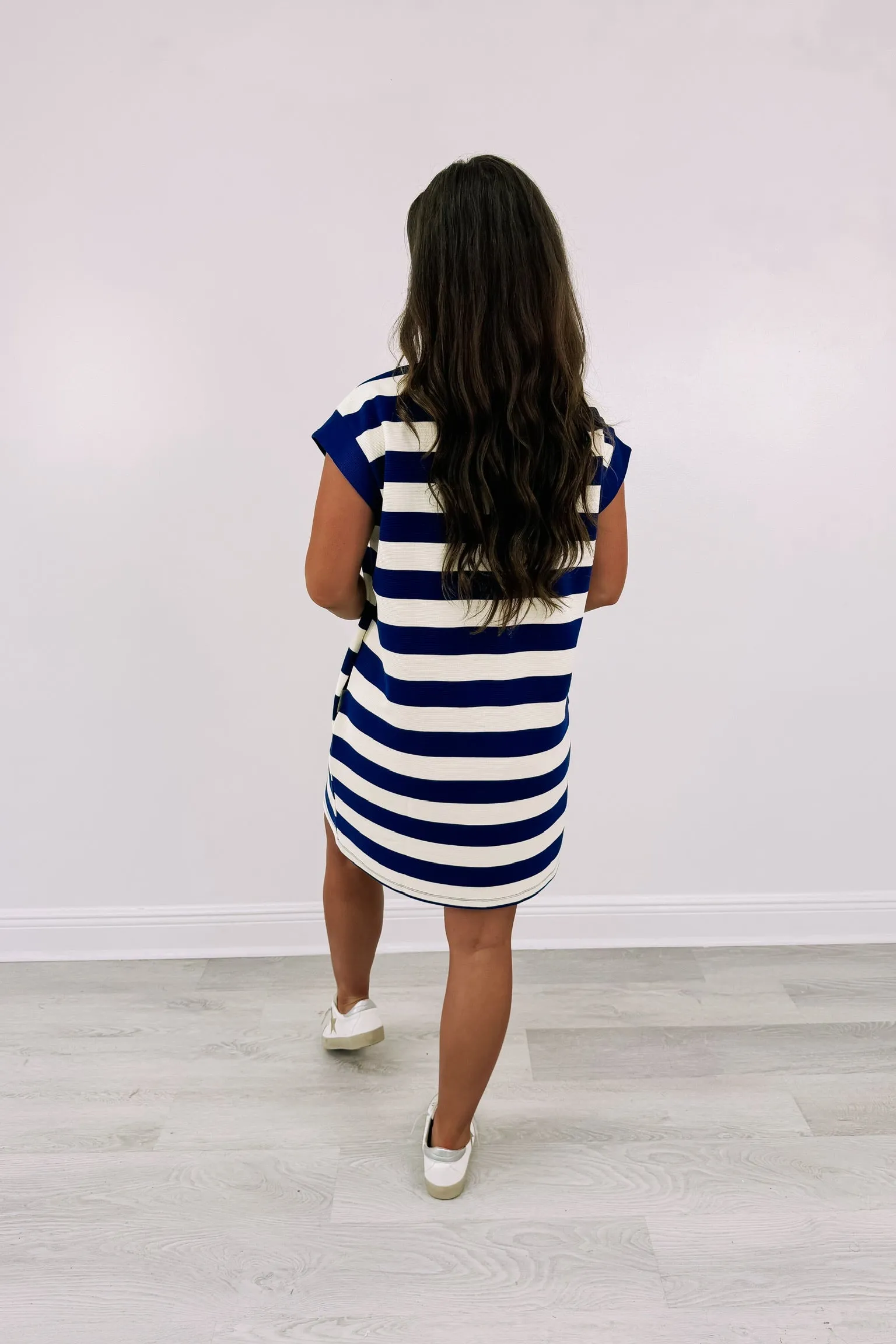 Looking Back Now Striped Dress sold by Bella Rose boutique product image thumbnail 5