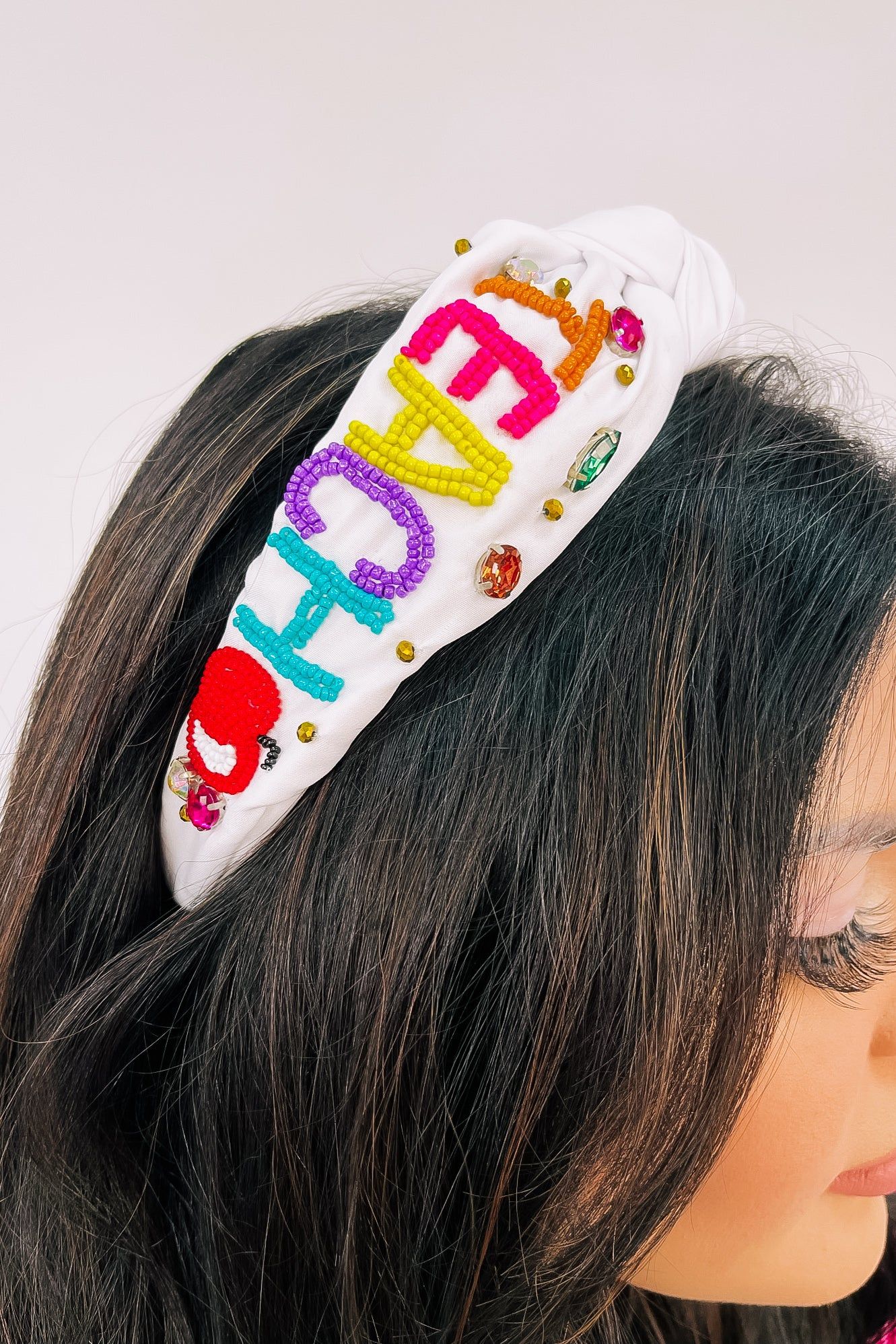 TEACH Knot Headband sold by Bella Rose boutique