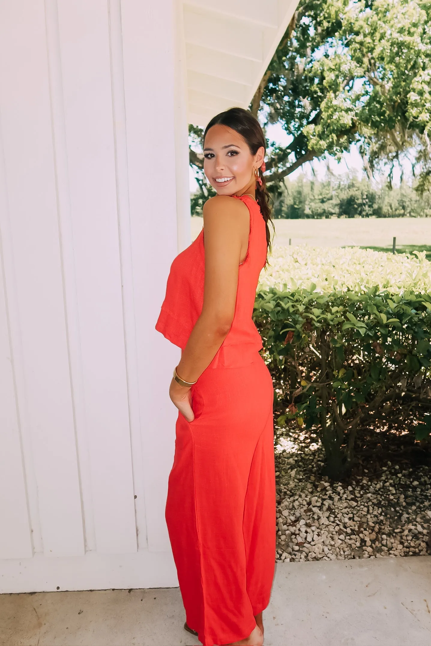 Set For Compliments Linen Two- Piece Set sold by Bella Rose boutique product image thumbnail 5