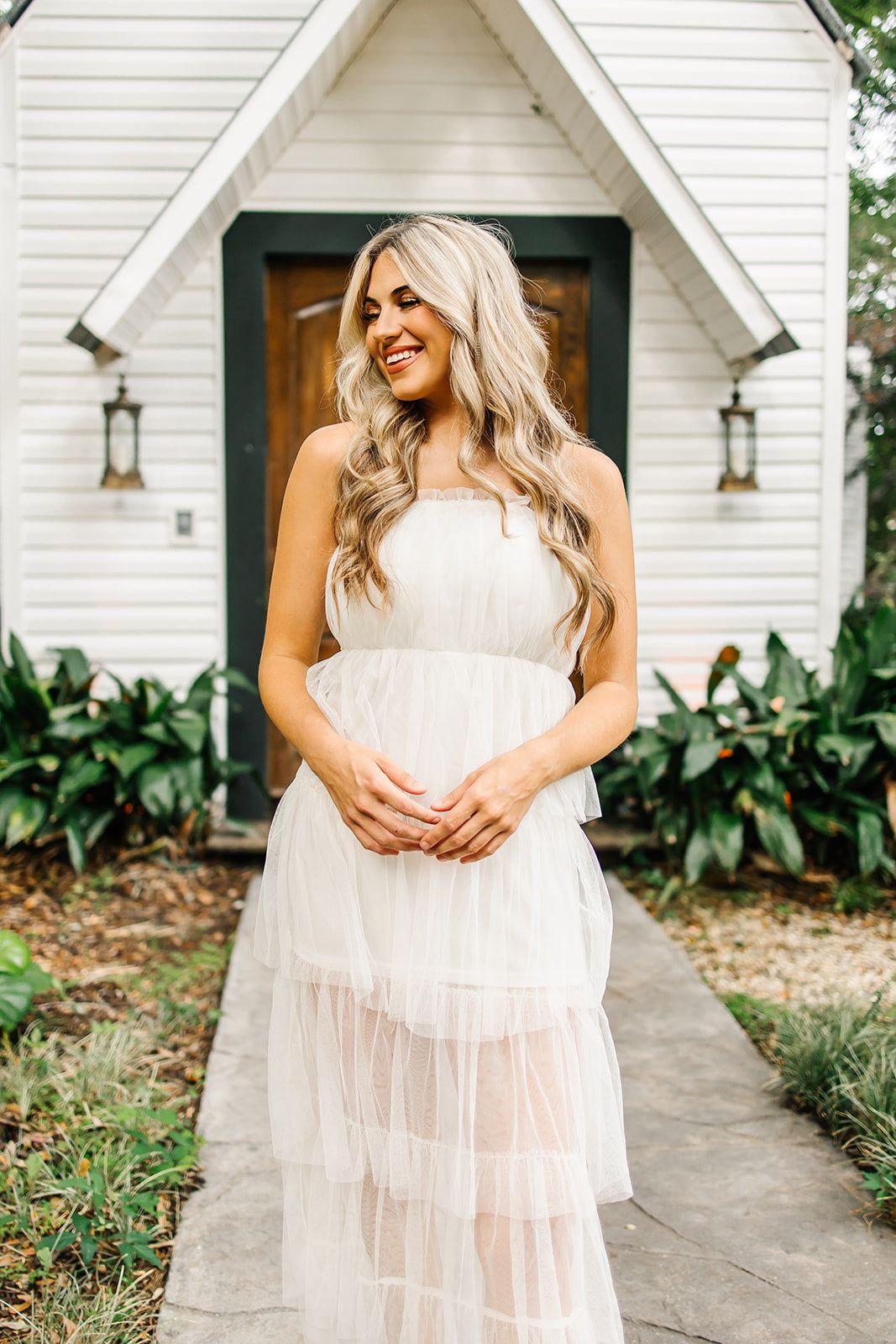 Forever And More Tulle Maxi Dress sold by Bella Rose boutique product image thumbnail 2