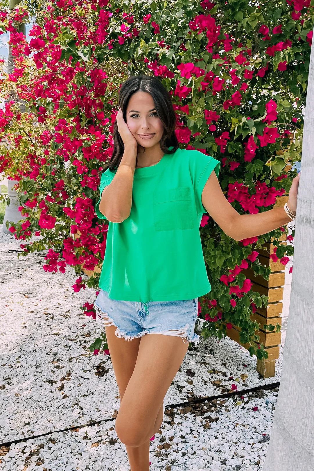 Breezy Energy Top sold by Bella Rose boutique