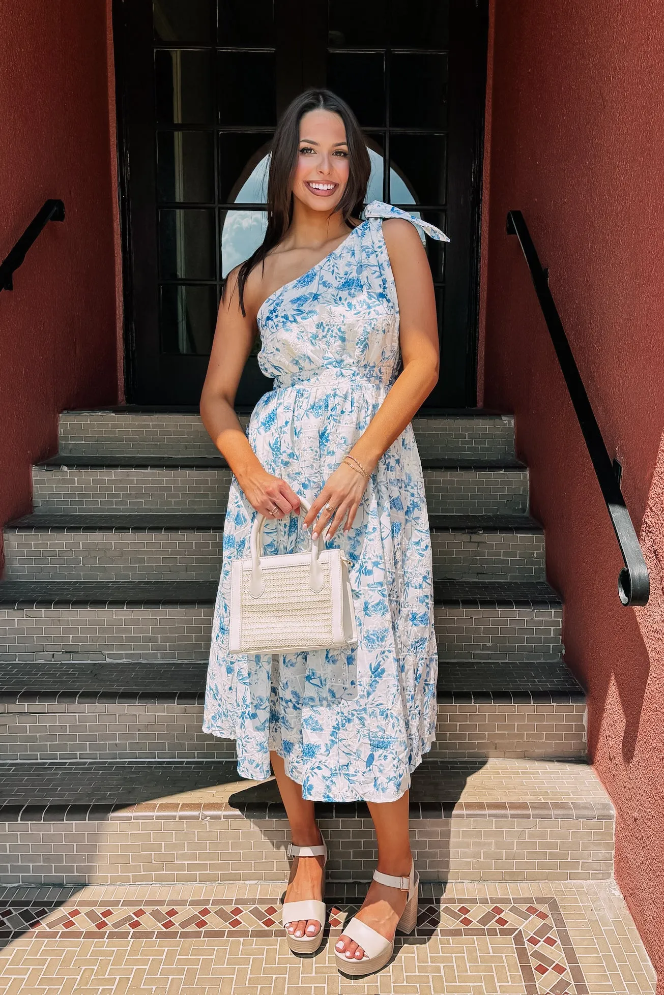 Strolling Through London Floral Print Dress sold by Bella Rose boutique product image thumbnail 3