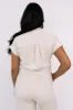 Take Me To St. Lucia Linen Jumpsuit sold by Bella Rose boutique