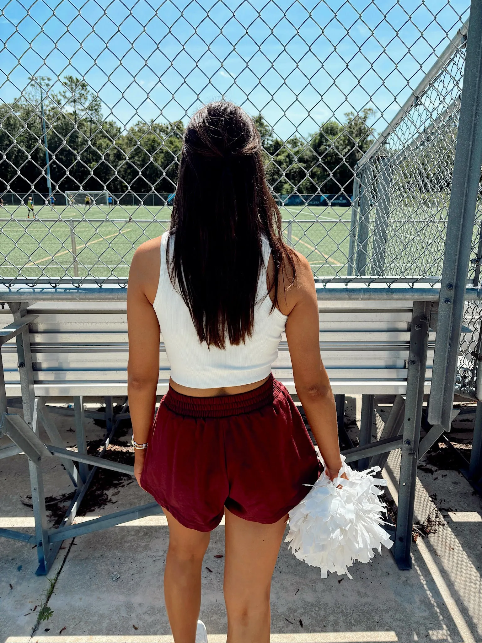 Game Day Vibes Pearl Skorts sold by Bella Rose boutique product image thumbnail 4