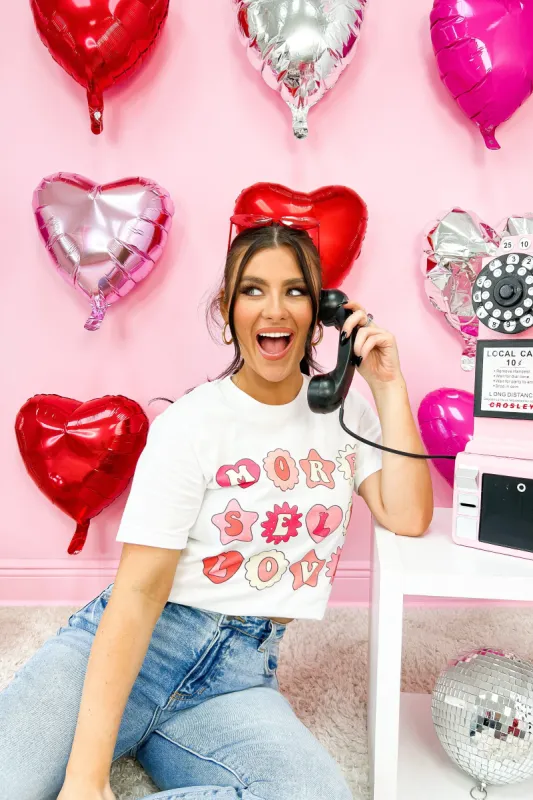 More Self Love Graphic Tee sold by Bella Rose boutique