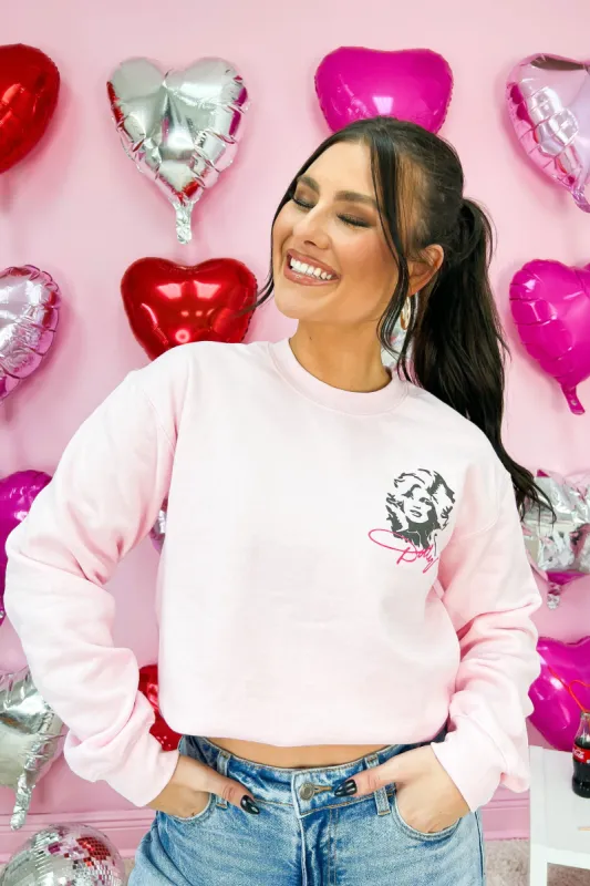 Dolly Graphic Sweatshirt sold by Bella Rose boutique