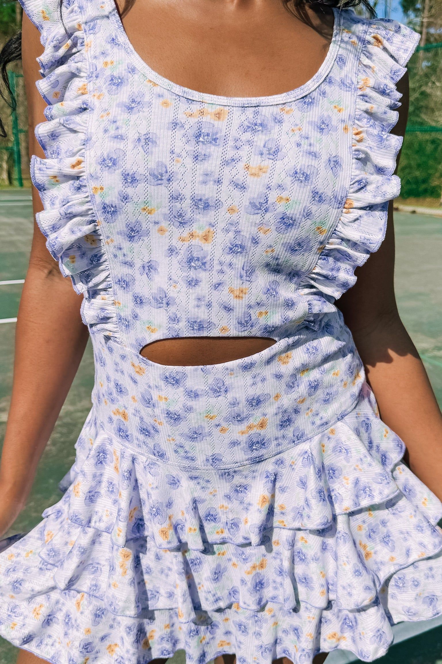 Impressive Blossoms Athletic Dress sold by Bella Rose boutique product image thumbnail 3