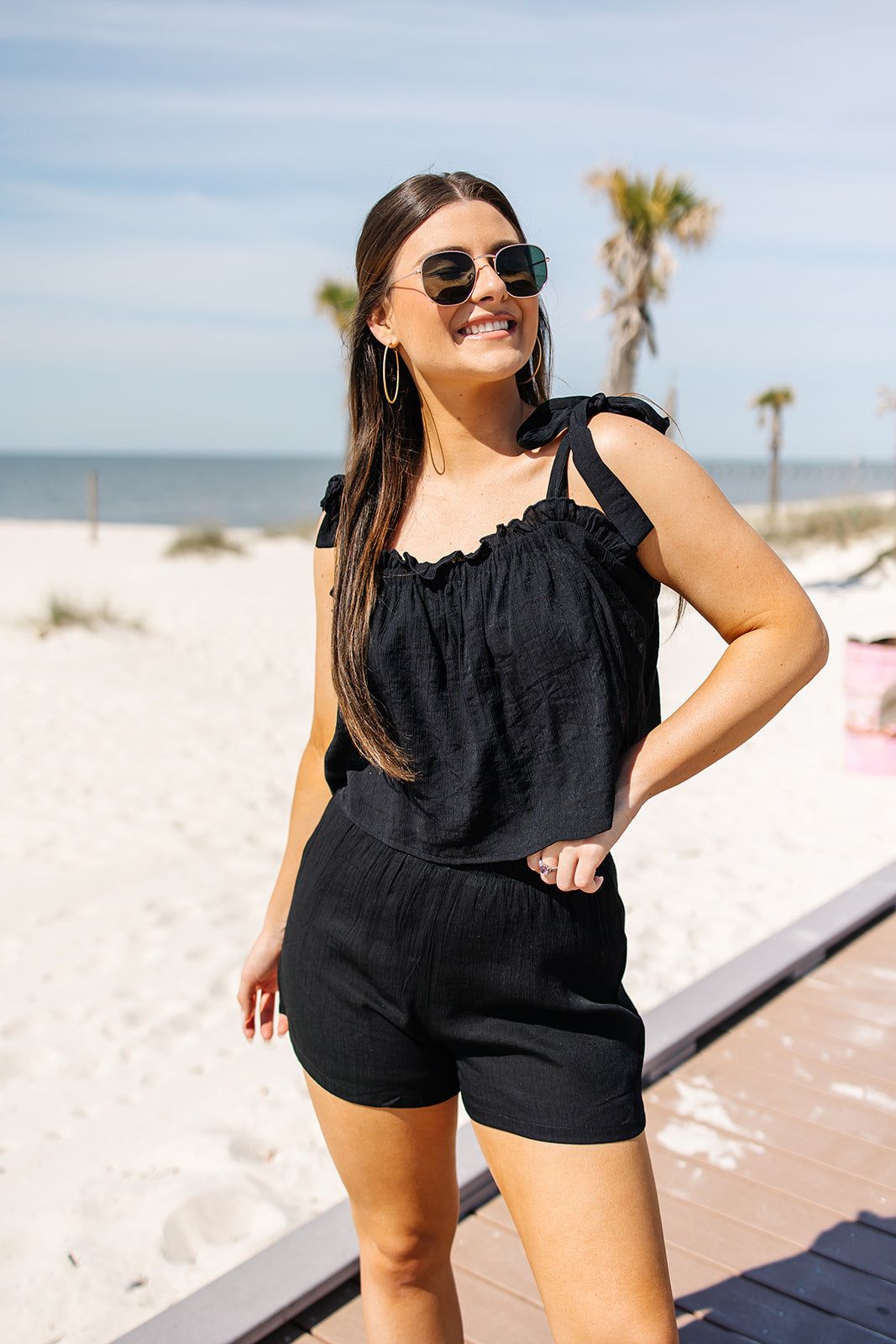 Sweet Darling Two-Piece Set sold by Bella Rose boutique product image thumbnail 4