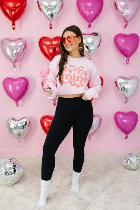 Glitter Be Mine Sweatshirt made by Bella Rose boutique