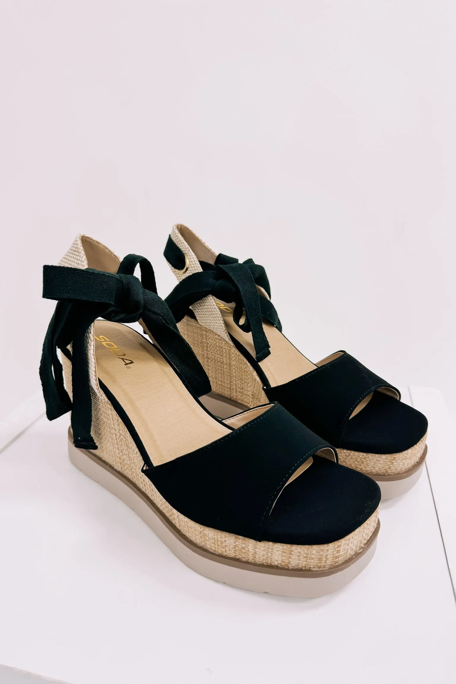 Catch The Show Platform Wedges sold by Bella Rose boutique product image thumbnail 2