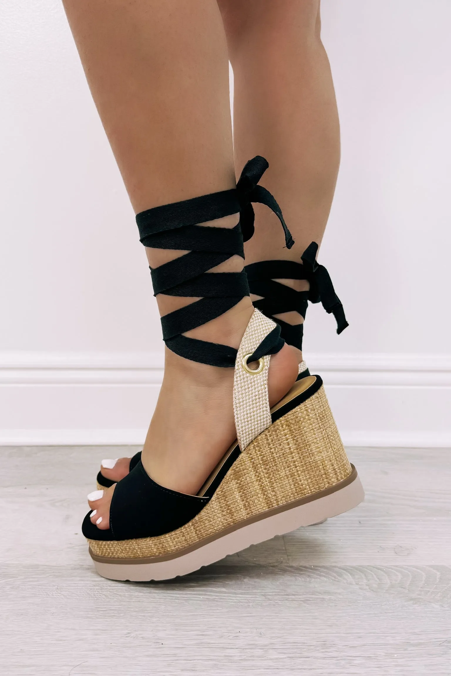 Catch The Show Platform Wedges sold by Bella Rose boutique