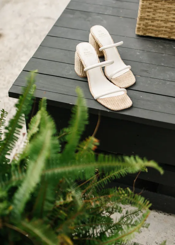 Lulu Natural Heels sold by Bella Rose boutique