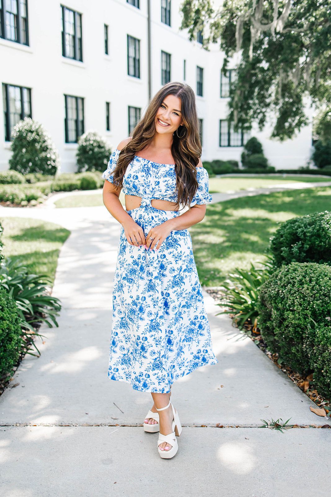 Moment Of Inspiration Floral Maxi Dress sold by Bella Rose boutique product image thumbnail 3