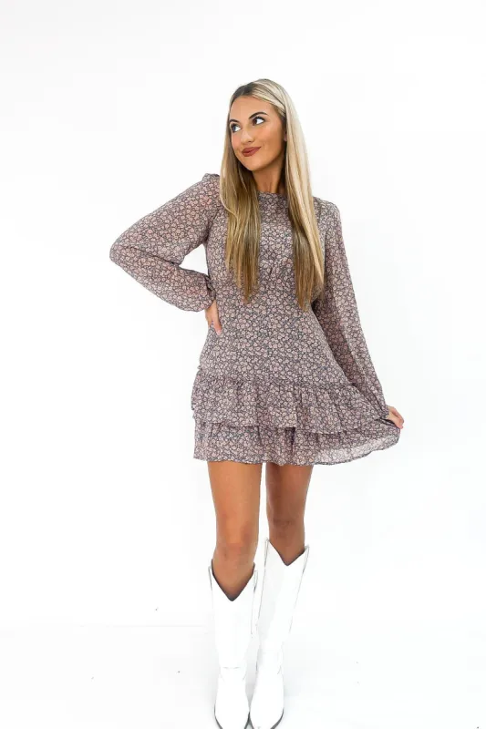 Garden Bliss Ruffle Dress sold by Bella Rose boutique